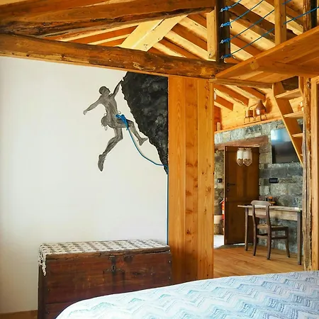 Nyaraló Baita Panoramica In Valle Con Vista Mozzafiato