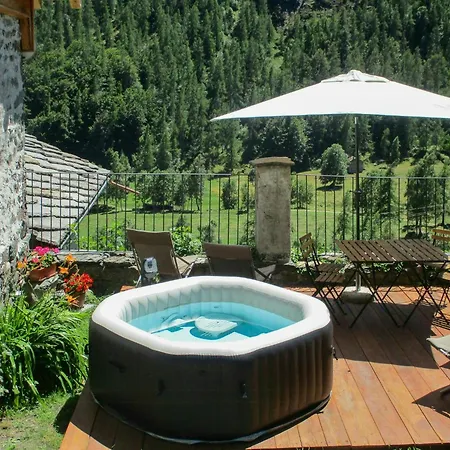 Baita Panoramica In Valle Con Vista Mozzafiato Ala di Stura