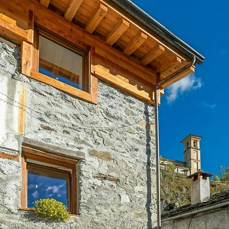 Nyaraló Baita Panoramica In Valle Con Vista Mozzafiato