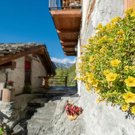 Nyaraló Baita Panoramica In Valle Con Vista Mozzafiato Ala di Stura